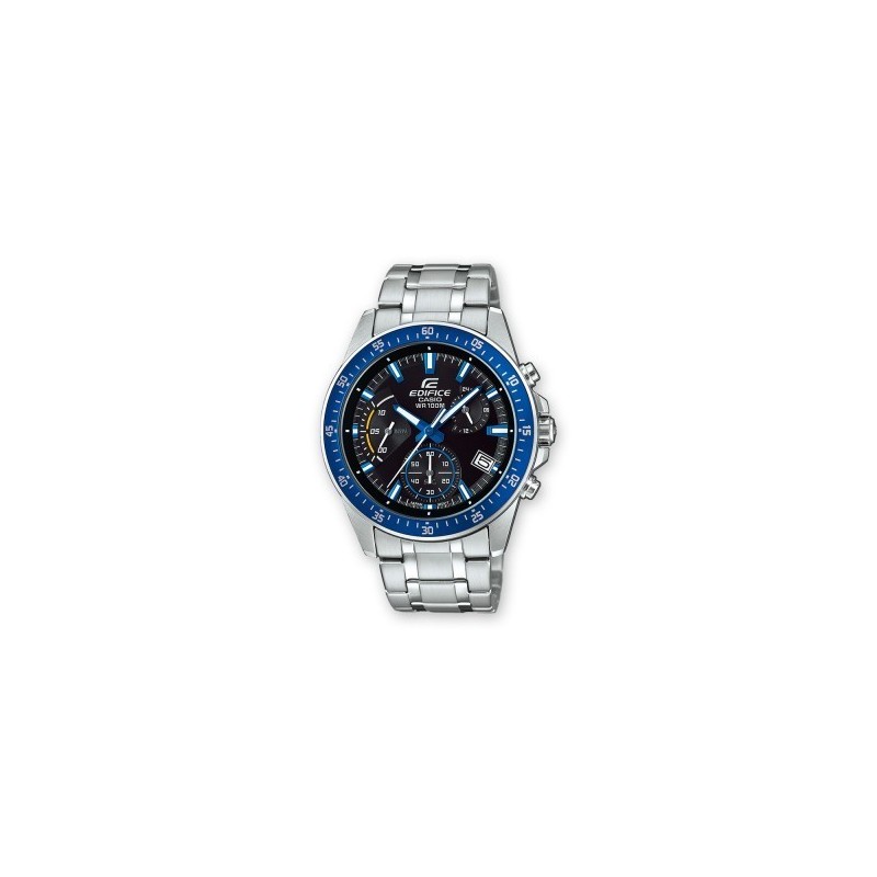 Montre Casio Homme Edifice Chrono Acier EFV540D-1A2VUEF Sport - 100 Mètres Montre Casio Homme Edifice Chrono Acier EFV540D-1A2VUEF Sport - 100 Mètres