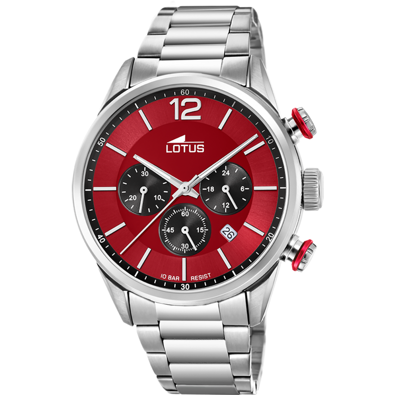 Lotus Montre Chrono Homme Acier 18688/5 Lotus Montre Chrono Homme Acier 18688/5