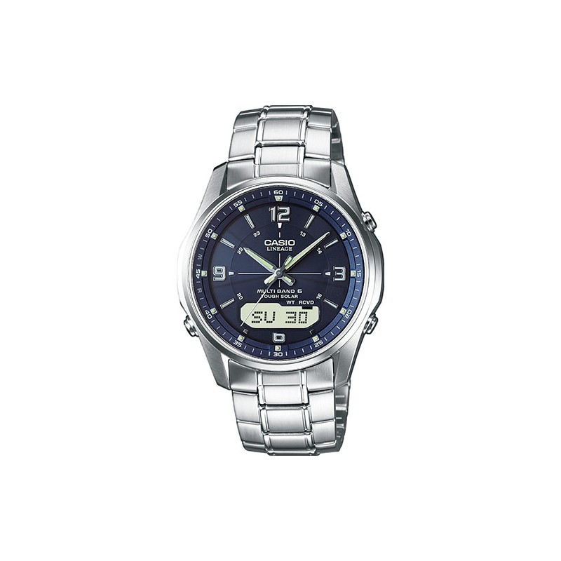 Casio Montre Homme Acier LCW-M100DSE-2AER Casio Montre Homme Acier LCW-M100DSE-2AER