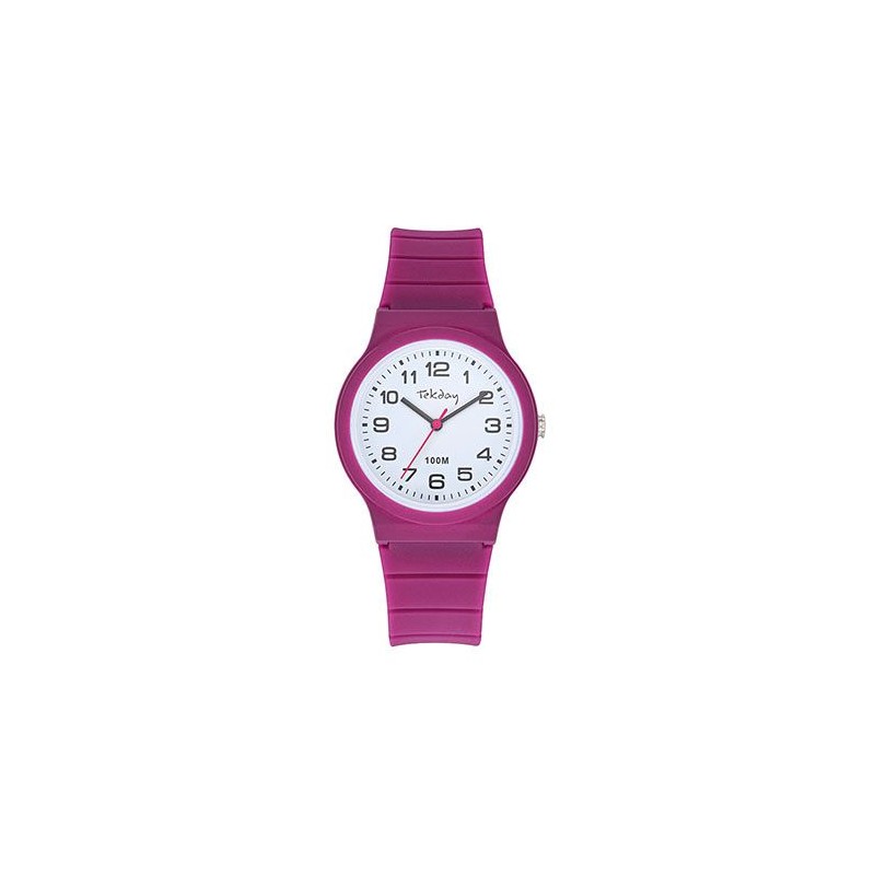 Tekday Montre Junior Silicone Violet 654809 Tekday Montre Junior Silicone Violet 654809