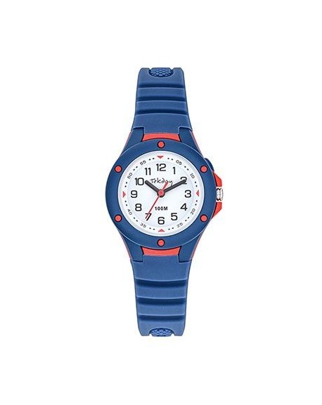 Tekday Montre Junior Silicone Bleu 654812