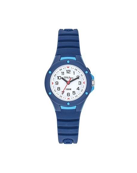 Tekday Montre Junior Silicone Bleu 654813