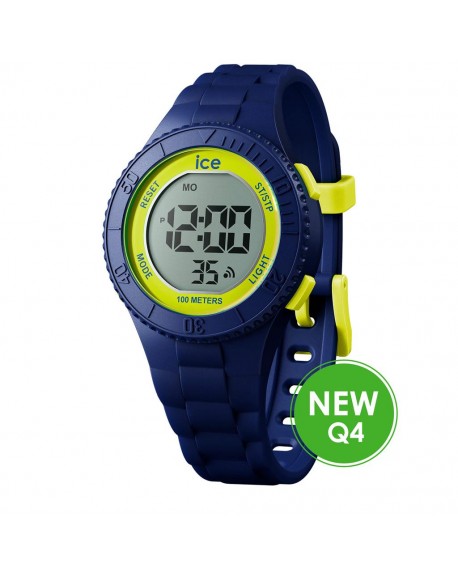 Ice Watch Digit Navy Yellow Montre Enfant Bleu Extra Small 021273