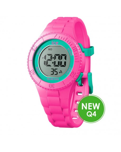 Ice Watch Digit Pink Turquoise Montre Enfant Rose Small 021275