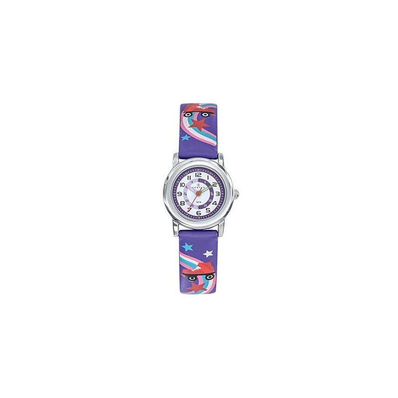 Certus Montre Enfant Cuir Synthétique Violet 647656 Certus Montre Enfant Cuir Synthétique Violet 647656