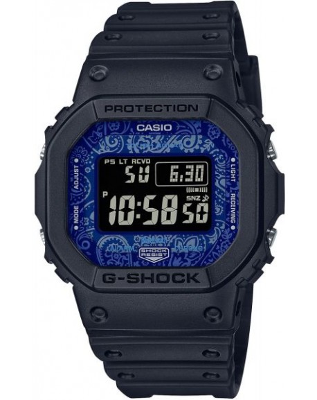 Casio G-Shock Montre Homme Radio Pilotée Résine Noir GW-B5600BP-1ER