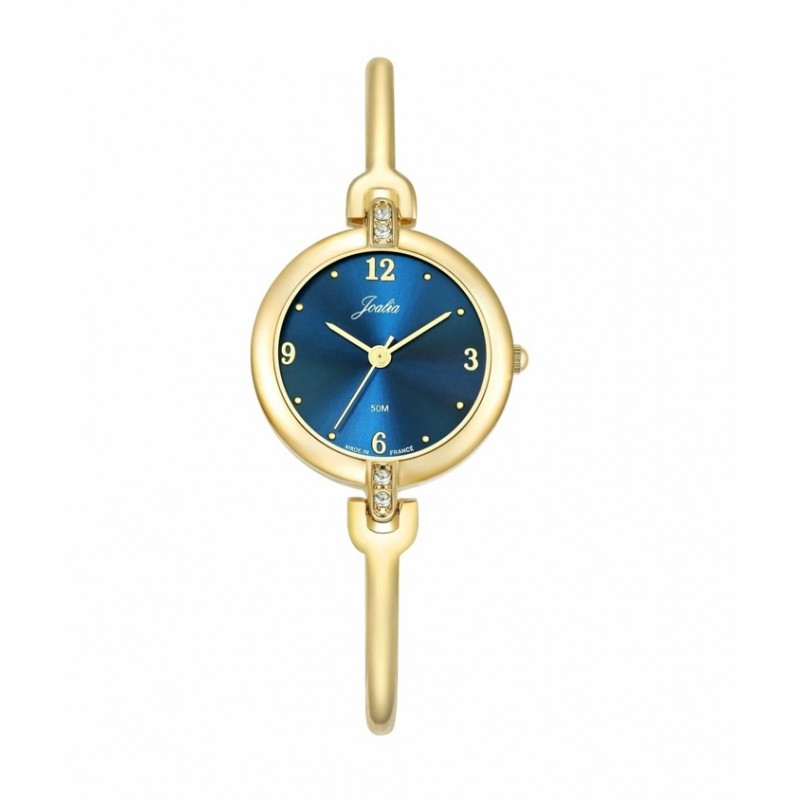 Joalia Montre Femme Acier Doré Et Strass 630628 Joalia Montre Femme Acier Doré Et Strass 630628