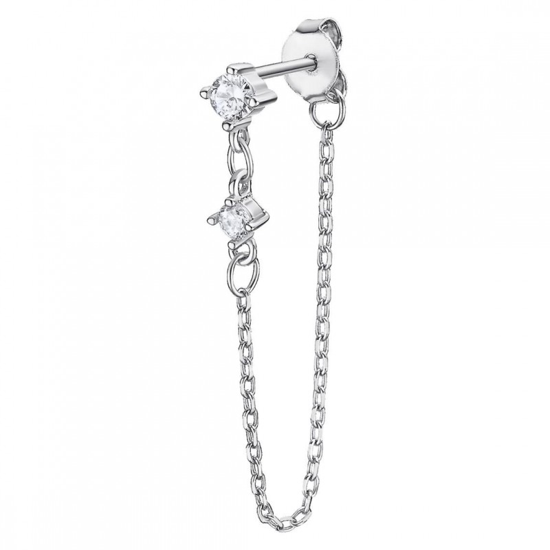 Lotus Silver Bijoux D'Oreille Femme Argent Et Strass LP3336-9/1