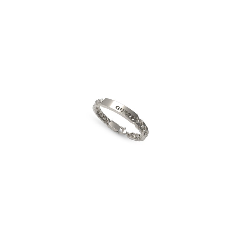 Guess X Logo Bracelet Homme Acier JUXB03004JWSTS Guess X Logo Bracelet Homme Acier JUXB03004JWSTS