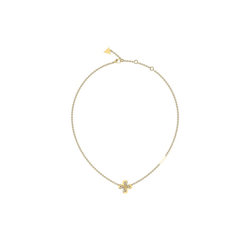 Guess Amazing Blossom Collier Femme Acier Doré JUBN03057JWYG Guess Amazing Blossom Collier Femme Acier Doré JUBN03057JWYG