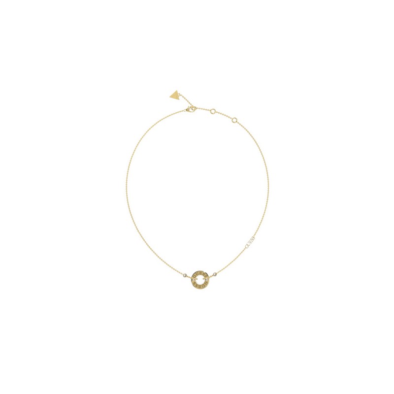 Guess Just Guess Collier Femme Acier Doré JUBN03110JWYG Guess Just Guess Collier Femme Acier Doré JUBN03110JWYG