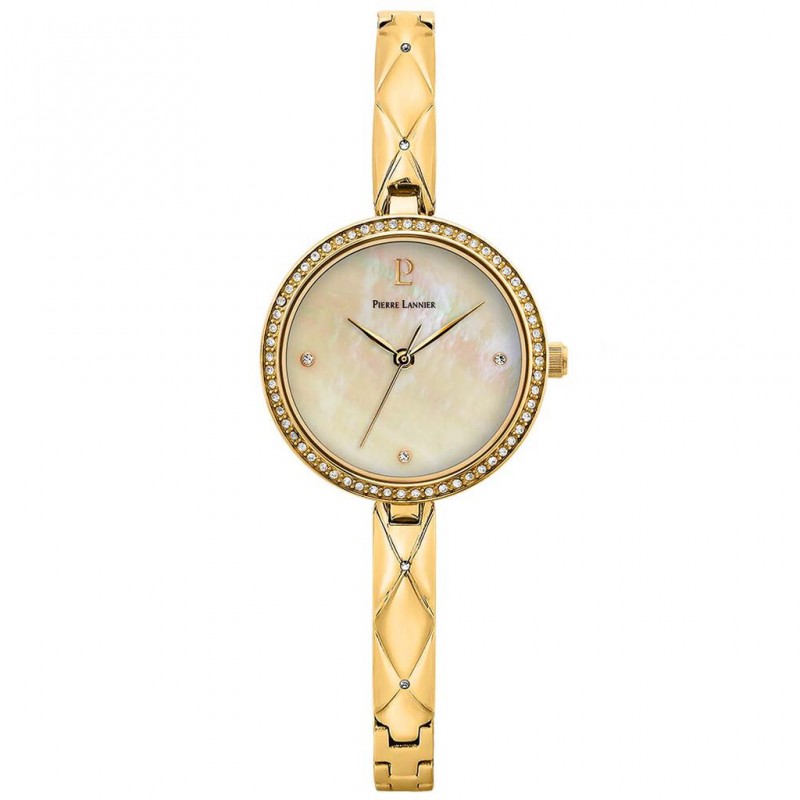 Pierre Lannier Leia Montre Femme Acier Doré 061K502