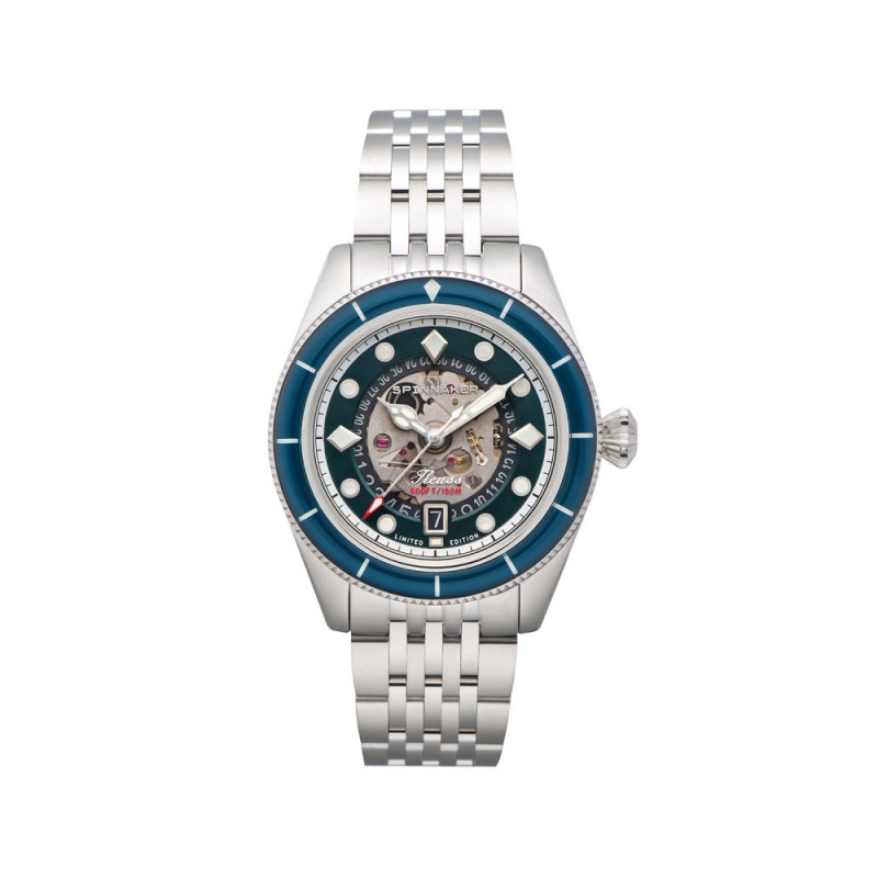 Spinnaker Fleuss Vintage Automatic Montre Homme Automatique Acier SP-5116-22 Spinnaker Fleuss Vintage Automatic Montre Homme Automatique Acier SP-5116-22