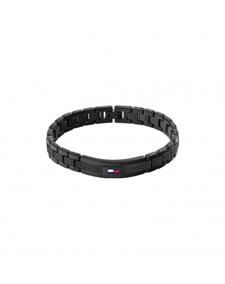 Tommy Hilfiger Bracelet Homme Acier Noir 2790420