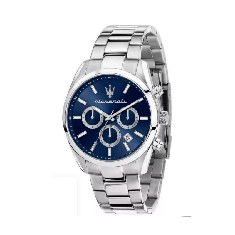Maserati Attrazione Montre Homme Chronographe Acier R8853151005 Maserati Attrazione Montre Homme Chronographe Acier R8853151005