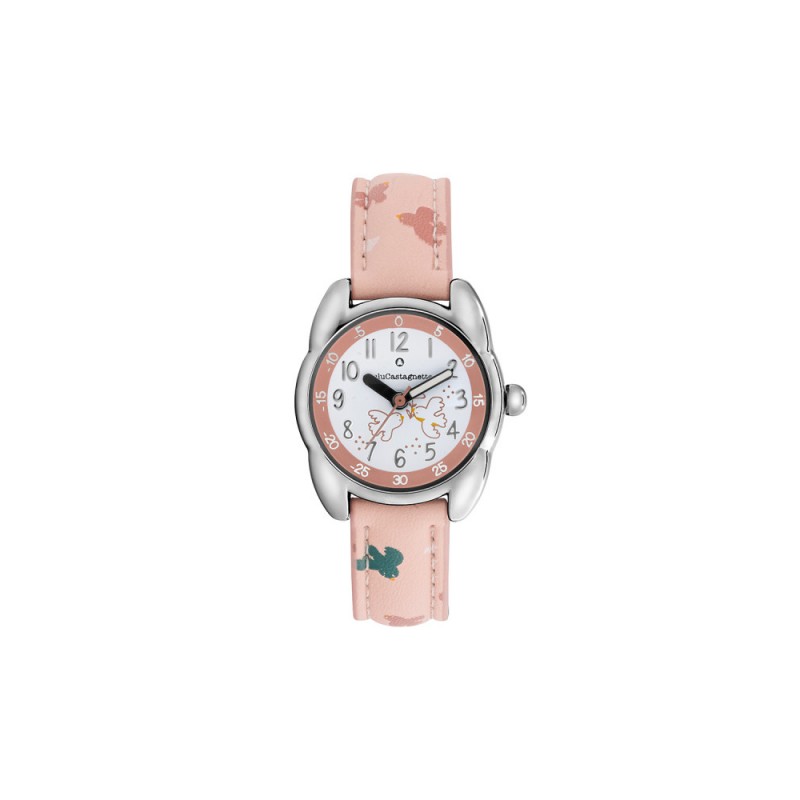 Lulu Castagnette Petite Lulu Land & Sea Montre Fille Cuir Rose 38964 Lulu Castagnette Petite Lulu Land & Sea Montre Fille Cuir Rose 38964