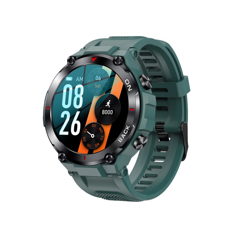 Smarty Pull Up Montre Mixte Connectée Silicone Vert SW059C Smarty Pull Up Montre Mixte Connectée Silicone Vert SW059C
