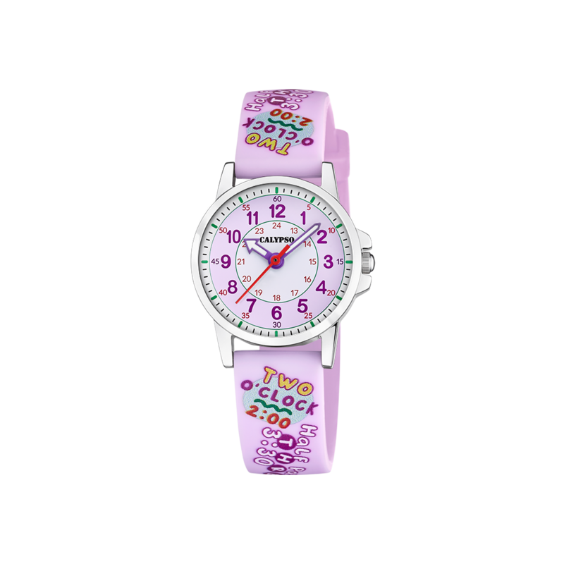 Calypso Montre Junior Silicone Violet K5824/4 Calypso Montre Junior Silicone Violet K5824/4