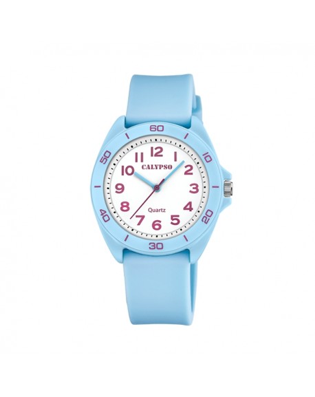 Calypso Montre Junior Silicone Bleu K5833/4