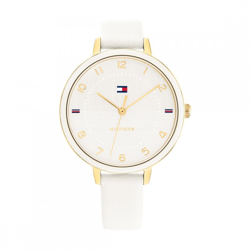 Montre tommy 2024 hilfiger blanche