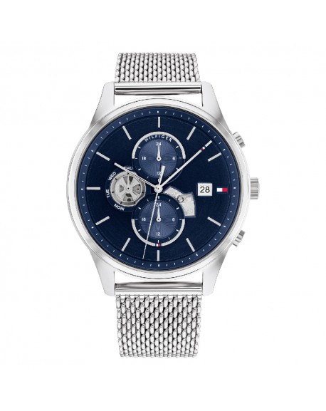 Tommy Hilfiger Weston Montre Homme Multifonction Acier Milanais 1710504