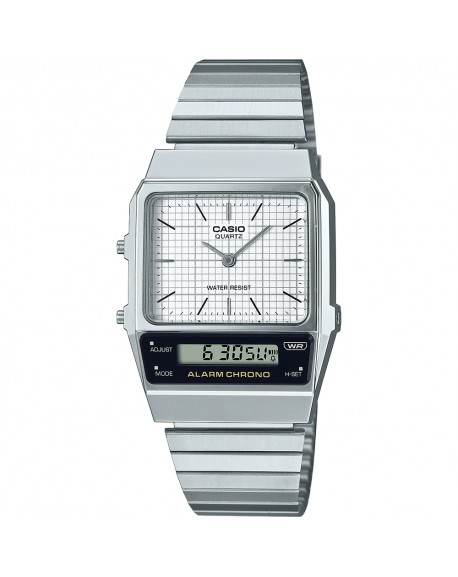 Casio Vintage Montre Homme Double Affichage AQ800E-7AEF