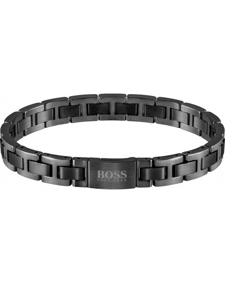 Boss Bracelet Homme Acier Noir 1580055