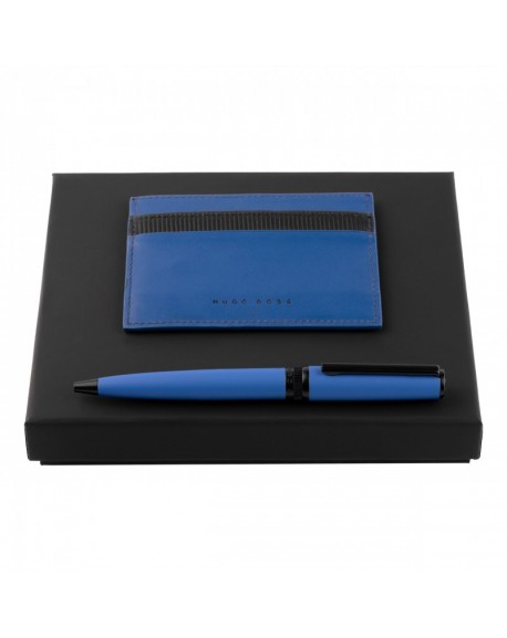 Hugo Boss Parure Hugo Boss Blue (stylo bille & porte-cartes) HPBC974L