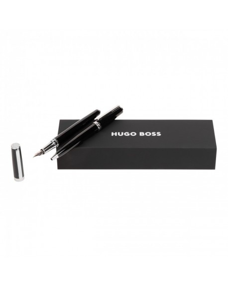 Hugo Boss Parure Gear Icon Black (stylo bille & stylo plume) HPBP254A