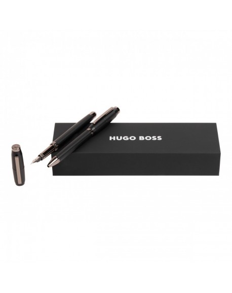 Hugo Boss Parure Cone Black (stylo bille & stylo plume) HPBP263A
