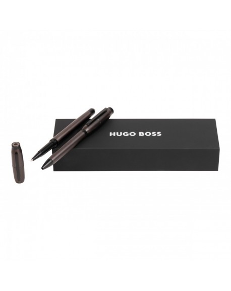 Hugo Boss Parure Cone Gun (stylo bille & stylo roller) HPBR263D