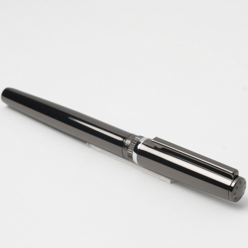 Hugo Boss Stylo plume Gear Metal Dark Chrome HSN9672D