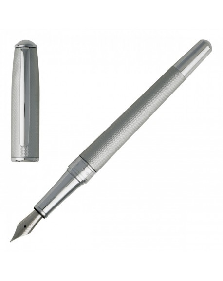 Hugo Boss Stylo plume Essential Matte Chrome HSW7442B