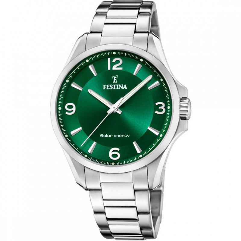 Festina Solar Energy Montre Homme Acier Argenté F20656/3 Festina Solar Energy Montre Homme Acier Argenté F20656/3