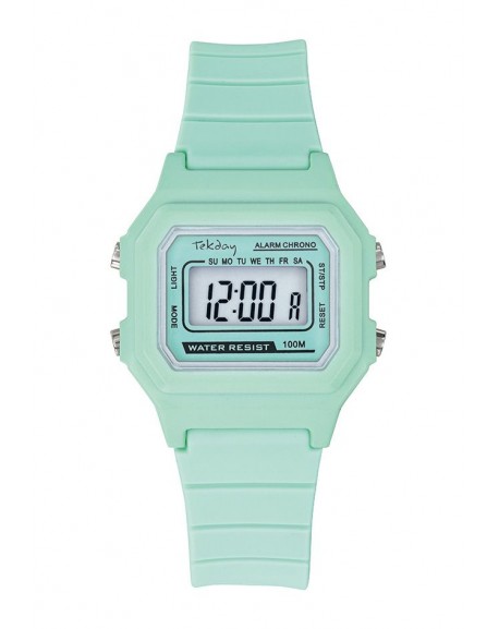 Tekday Montre Junior Silicone Vert 654830