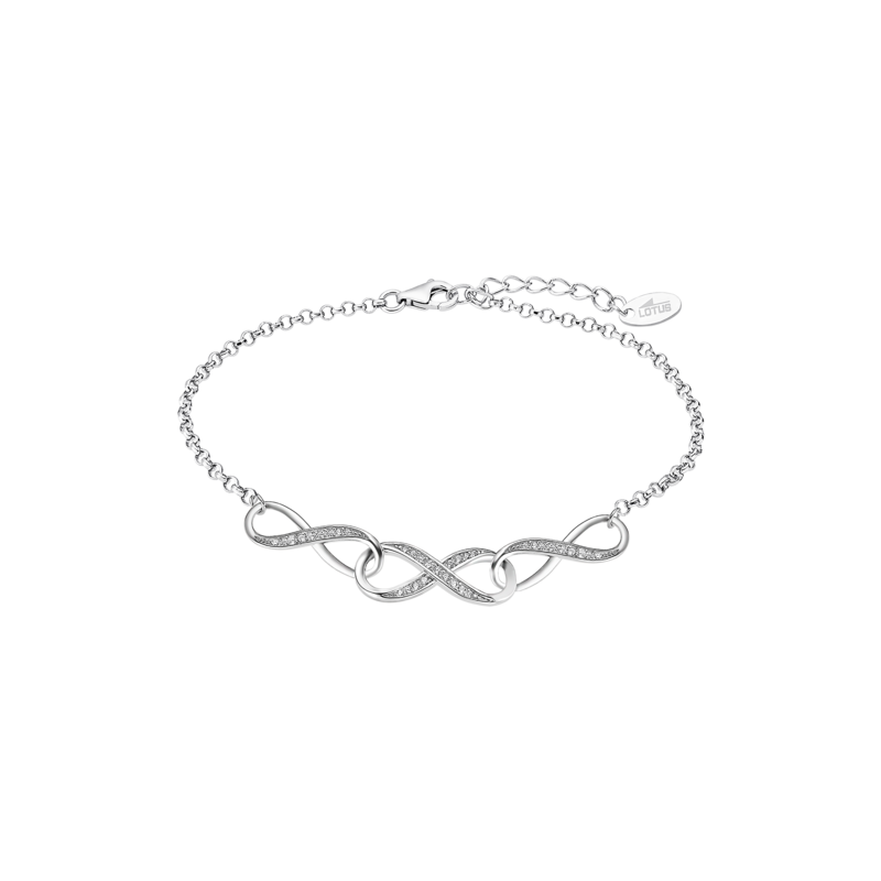 Lotus Silver Bracelet Femme Argent Signe Infini LP3528-2/1 Lotus Silver Bracelet Femme Argent Signe Infini LP3528-2/1