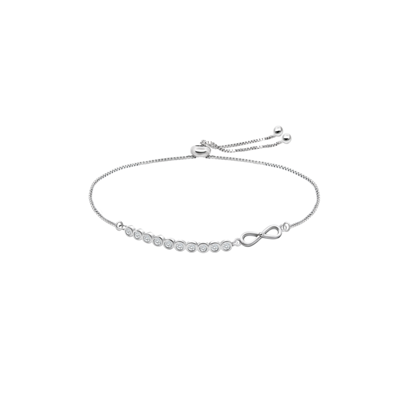 Lotus Silver Bracelet Femme Argent Infini Et Strass LP3546-2/1