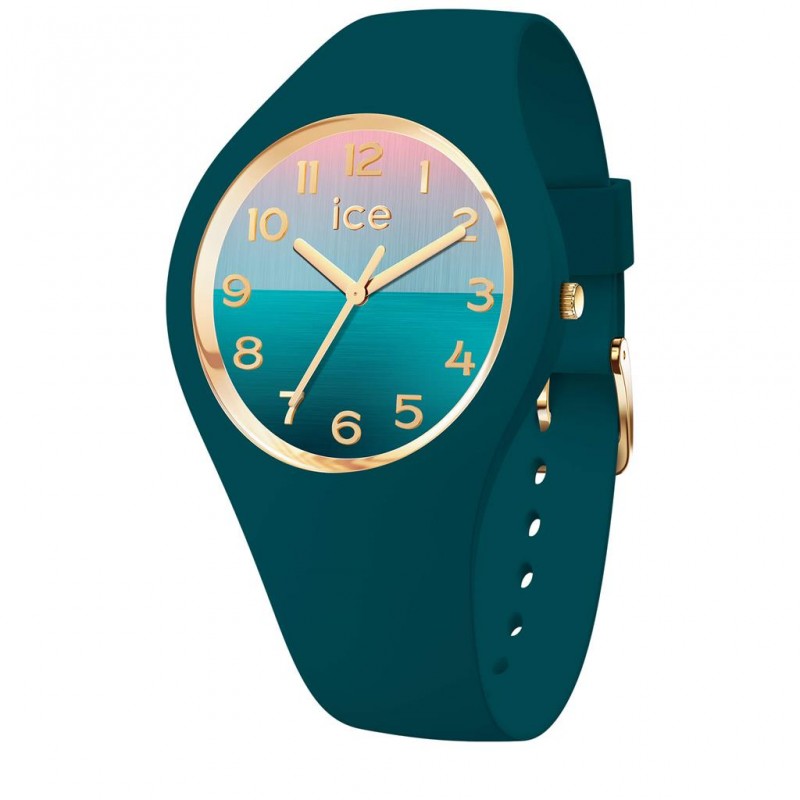 Ice Watch Horizon Verdigris Montre Femme Medium Silicone Vert 021354 Ice Watch Horizon Verdigris Montre Femme Medium Silicone Vert 021354