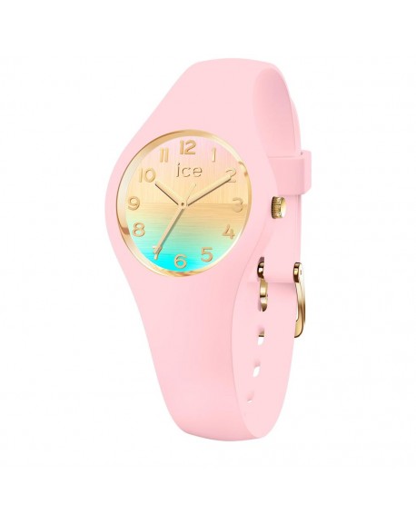 Ice Watch Horizon Pink Girly Montre Femme Extra Small Silicone Rose 021432