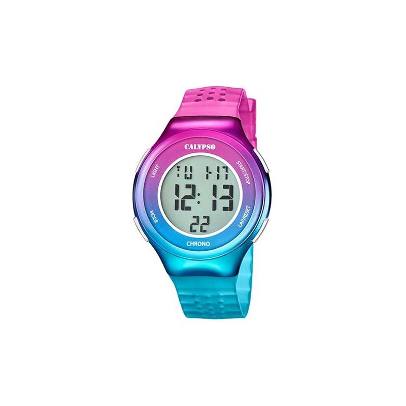 Calypso Color Splash Montre Femme Silicone Multicolor K5841/1 Calypso Color Splash Montre Femme Silicone Multicolor K5841/1