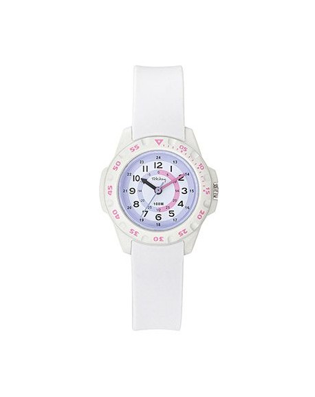 Tekday Montre Junior Silicone Blanc 654879