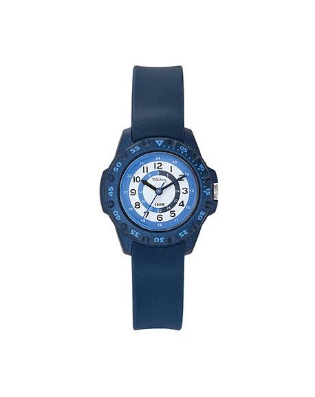 Tekday Montre Junior Silicone Bleu 654882