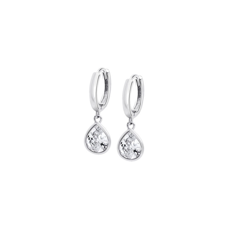 Lotus Silver Boucle D'Oreille Pendante Femme Argent Empierrée - LP3563-4/1