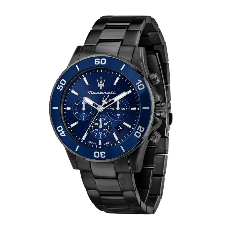 Maserati Competizione Montre Homme Chronographe Acier Noir R8873600005