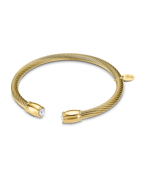 Lotus Style Bracelet Jonc Femme Acier Doré LS2249-2/2