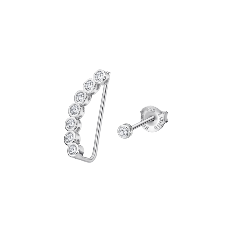 Lotus Silver Boucle D'Oreille Femme Argent Strass LP3390-4/1