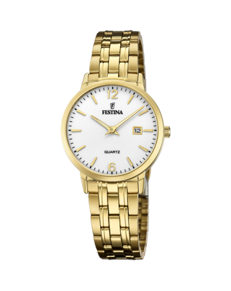 Festina Classics Montre Femme Acier Doré F20514/2