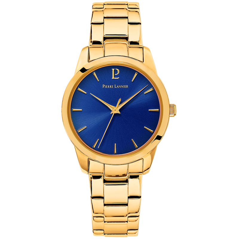 Pierre Lannier Roxane Montre Femme Acier Doré 067M562 Pierre Lannier Roxane Montre Femme Acier Doré 067M562