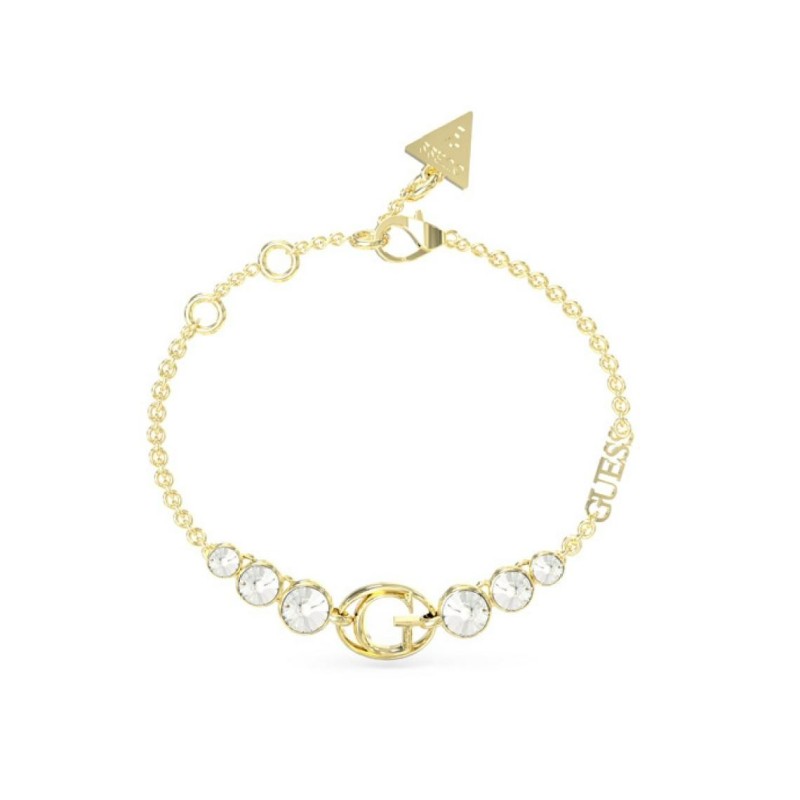 Guess Rivoli Bracelet Acier Doré JUBB03358JWYGS Guess Rivoli Bracelet Acier Doré JUBB03358JWYGS