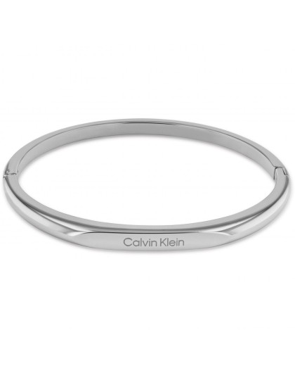 Calvin Klein Bracelet Jonc Femme Acier Argenté 35000045